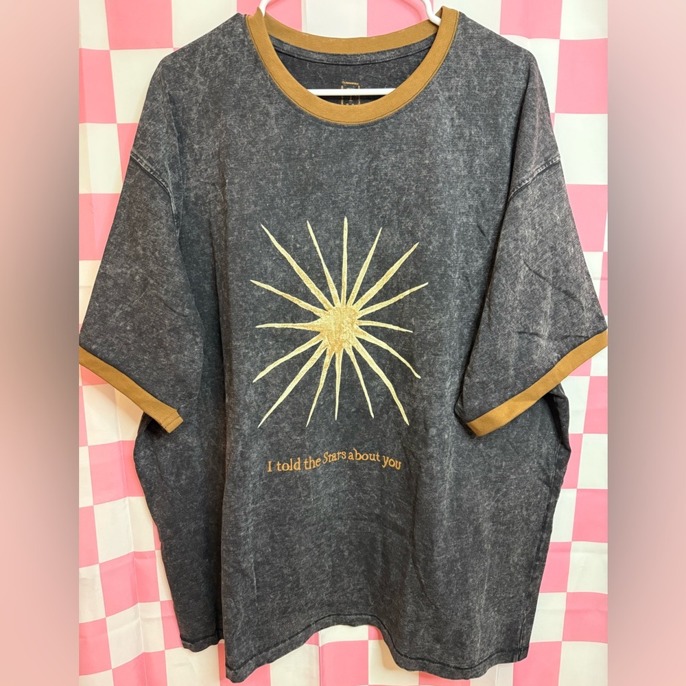 Tahnee Kelland, “I told the Stars about you” Oversized Graphic Tee